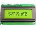 Thumbnail image for Serial & I2C Enabled Devantech 20 x 4 character LCD display with backlight LCD05